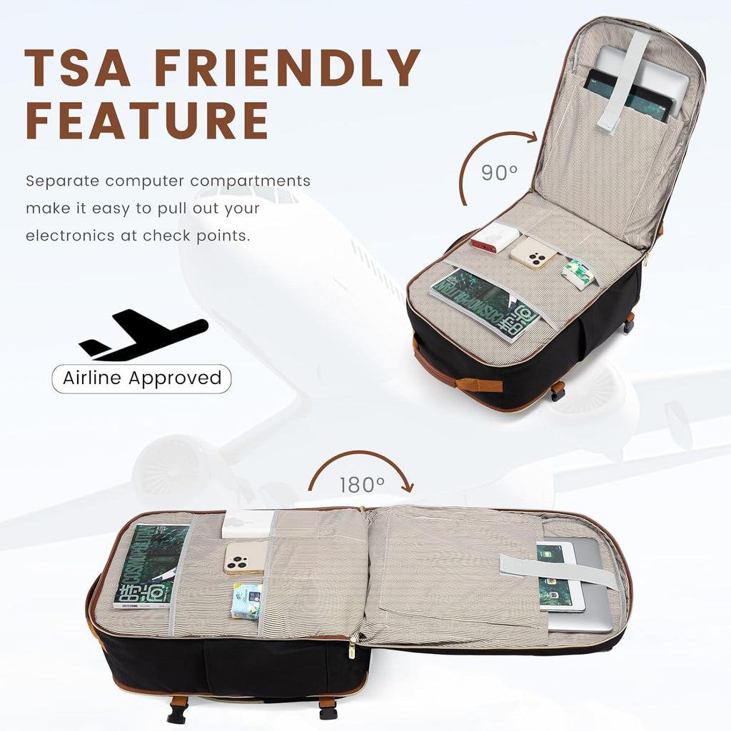 Lovevook Travel Backpack with Packing Cubes