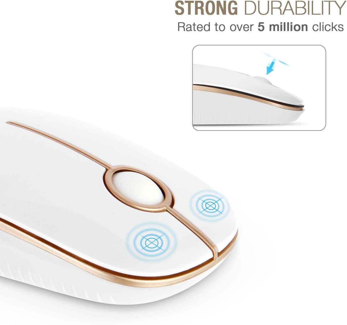 Quiet-Click Wireless Mouse