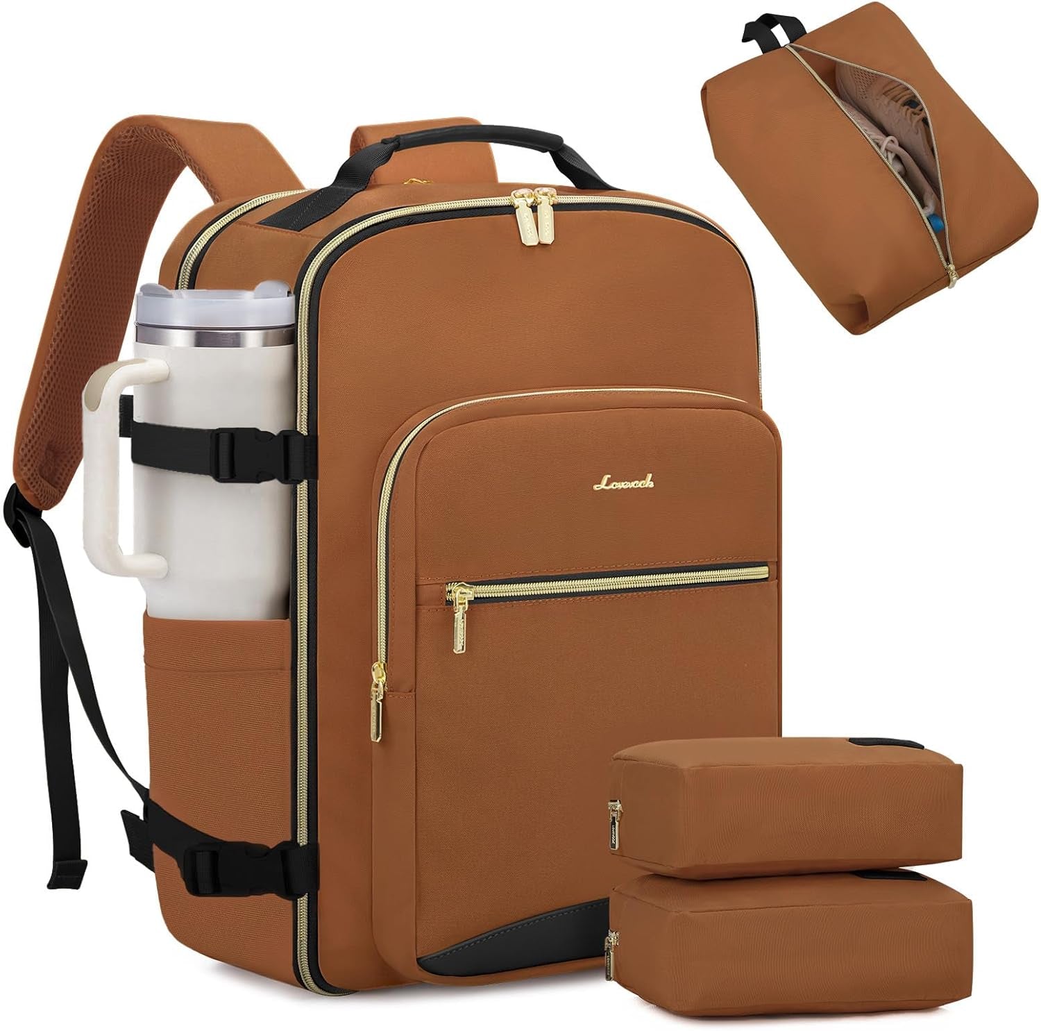 Lovevook Travel Backpack with Packing Cubes