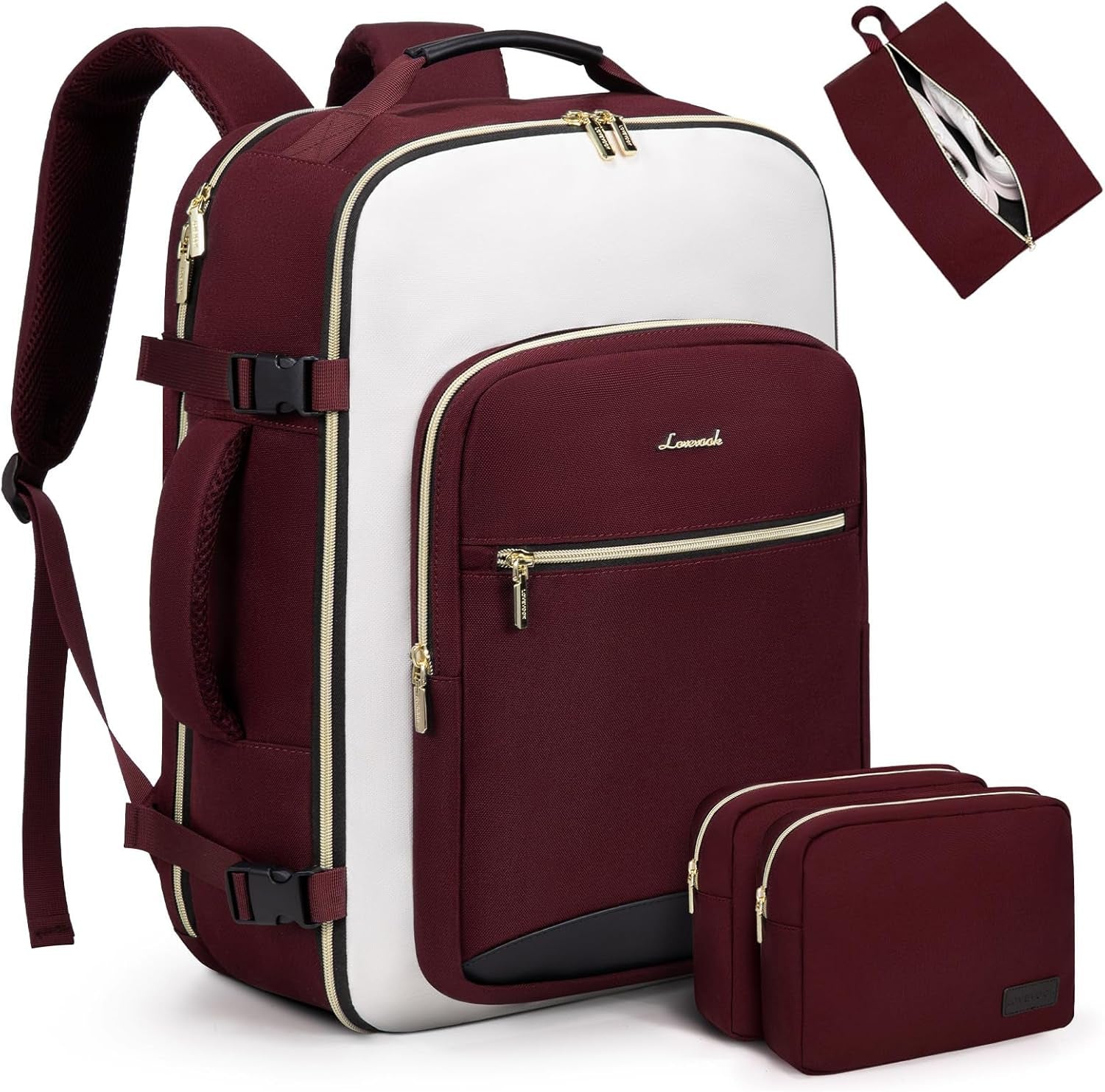 Lovevook Travel Backpack with Packing Cubes